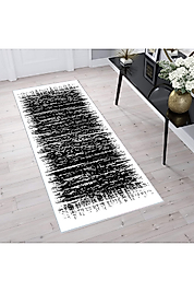 Rovigo Home Dijital Baskı Yıkanabilir Kaymaz Taban Salon Halı RVG1495 100x300 cm