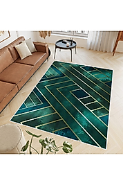 Rovigo Home Dijital Baskı Yıkanabilir Kaymaz Taban Salon Halı RVG0489 100x200 cm
