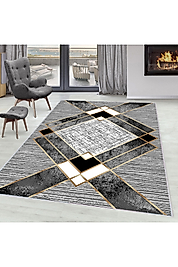 Rovigo Home Dijital Baskı Yıkanabilir Kaymaz Taban Salon Halı RVG0062-SM16 100x150 cm