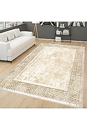 Rovigo Home Dijital Baskı Yıkanabilir Kaymaz Taban Salon Halı RVG0141-SD753 100x150 cm