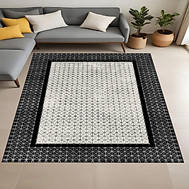 Dijital Baskı Yıkanabilir Kaymaz Taban Salon Halısı Ve Yolluk RVG0912-FNL129 100x200 cm
