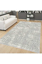 Rovigo Home Dijital Baskı Yıkanabilir Kaymaz Taban Salon Halı RVG1653 100x150 cm