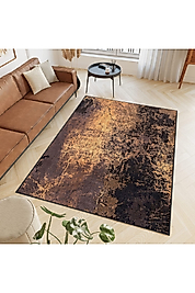 Rovigo Home Dijital Baskı Yıkanabilir Kaymaz Taban Salon Halı RVG0417 100x200 cm