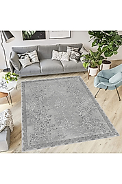 Rovigo Home Dijital Baskı Yıkanabilir Kaymaz Taban Salon Halı RVG1920 100x200 cm