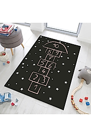 Rovigo Home Dijital Baskı Yıkanabilir Kaymaz Taban Çocuk Halısı RVG4092-SD049 120x180