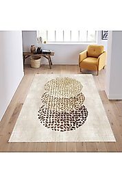 Rovigo Home Dijital Baskı Yıkanabilir Kaymaz Taban Salon Halı RVG1903-SD800 100x150 cm