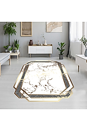 Rovigo Home Dijital Baskı Yıkanabilir Kaymaz Taban Salon Halı RVG1913-SM72 100x300 cm