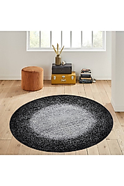 Rovigo Home Dijital Baskı Yıkanabilir Kaymaz Taban Yuvarlak Halı RVG7052 100x100 cm