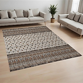 Dijital Baskı Yıkanabilir Kaymaz Taban Salon Halısı Ve Yolluk RV141-FNL446 100x400 cm