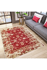 Rovigo Home Dijital Baskı Yıkanabilir Kaymaz Taban Salon Halı RVG0783 100x150 cm