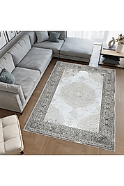 Rovigo Home Dijital Baskı Yıkanabilir Kaymaz Taban Salon Halı RVG0774 100x200 cm