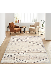Rovigo Home Dijital Baskı Yıkanabilir Kaymaz Taban Salon Halı RVG1168 100x300 cm