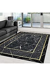 Rovigo Home Dijital Baskı Yıkanabilir Kaymaz Taban Salon Halı RVG0359 100x150 cm