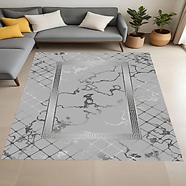 Dijital Baskı Yıkanabilir Kaymaz Taban Salon Halısı Ve Yolluk RVG0865-FNL75 100x200 cm