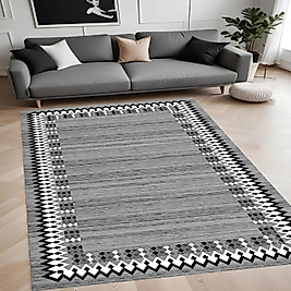 Dijital Baskı Yıkanabilir Kaymaz Taban Salon Halısı Ve Yolluk RV138-FNL443 100x300 cm