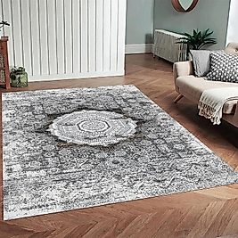 Dijital Baskı Yıkanabilir Kaymaz Taban Salon Halısı Ve Yolluk RV159-FNL465 100x300 cm