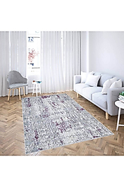 Rovigo Home Dijital Baskı Yıkanabilir Kaymaz Taban Salon Halı RVG1948-SM488 100x200 cm