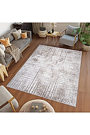 Rovigo Home Dijital Baskı Yıkanabilir Kaymaz Taban Salon Halı RVG0719 120x180 cm