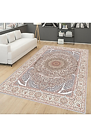 Rovigo Home Dijital Baskı Yıkanabilir Kaymaz Taban Salon Halı RVG0299-SD422 100x300 cm