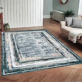 Dijital Baskı Yıkanabilir Kaymaz Taban Salon Halısı Ve Yolluk RV151-FNL456 100x200 cm