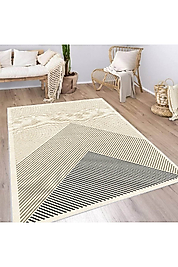 Rovigo Home Dijital Baskı Yıkanabilir Kaymaz Taban Salon Halı RVG1969-SM579 100x300 cm