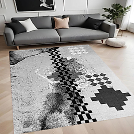 Dijital Baskı Yıkanabilir Kaymaz Taban Salon Halısı Ve Yolluk RV025-FNL284 100x300 cm