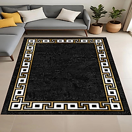 Dijital Baskı Yıkanabilir Kaymaz Taban Salon Halısı Ve Yolluk RVG0806-FNL13 100x400 cm