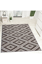 Rovigo Home Dijital Baskı Yıkanabilir Kaymaz Taban Salon Halı RVG1922 100x150 cm