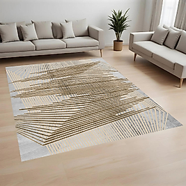 Dijital Baskı Yıkanabilir Kaymaz Taban Salon Halısı Ve Yolluk RV096-FNL383 100x300 cm