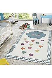 Rovigo Home Dijital Baskı Yıkanabilir Kaymaz Taban Çocuk Halısı RVG4044 100x150