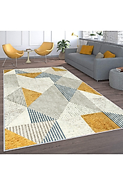 Rovigo Home Dijital Baskı Yıkanabilir Kaymaz Taban Salon Halı RVG1562-SD340 100x150 cm