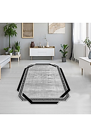 Rovigo Home Dijital Baskı Yıkanabilir Kaymaz Taban Salon Halı RVG1911-SD1213 120x180 cm