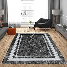 Dijital Baskı Yıkanabilir Kaymaz Taban Salon Halısı Ve Yolluk RVG0857-FNL67 100x300 cm