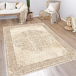 Rovigo Home Dijital Baskı Yıkanabilir Kaymaz Taban Salon Halı RVG1925-HT479