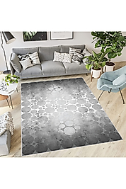 Rovigo Home Dijital Baskı Yıkanabilir Kaymaz Taban Salon Halı RVG1862-SM80 120x180 cm