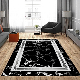 Dijital Baskı Yıkanabilir Kaymaz Taban Salon Halısı Ve Yolluk RVG0838-FNL48 100x200 cm