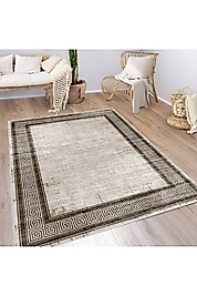 Rovigo Home Dijital Baskı Yıkanabilir Kaymaz Taban Salon Halı RVG1976-SM510 100x300 cm