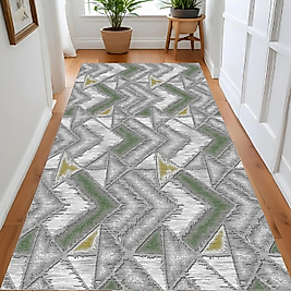 Dijital Baskı Yıkanabilir Kaymaz Taban Salon Halısı Ve Yolluk RV046-FNL317 80x200 cm