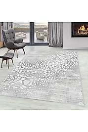Rovigo Home Dijital Baskı Yıkanabilir Kaymaz Taban Salon Halı RVG1601 100x150 cm