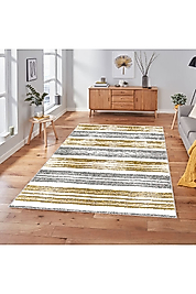Rovigo Home Dijital Baskı Yıkanabilir Kaymaz Taban Salon Halı RVG1850-SD127 100x200 cm