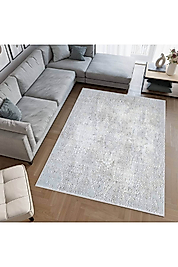 Rovigo Home Dijital Baskı Yıkanabilir Kaymaz Taban Salon Halı RVG1951-SM493 100x300 cm