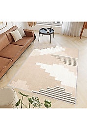 Rovigo Home Dijital Baskı Yıkanabilir Kaymaz Taban Salon Halı RVG0398 100x200 cm