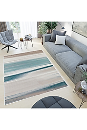Rovigo Home Dijital Baskı Yıkanabilir Kaymaz Taban Salon Halı RVG0521 100x150 cm