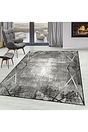 Rovigo Home Dijital Baskı Yıkanabilir Kaymaz Taban Salon Halı RVG0256 100x300 cm