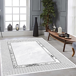 Dijital Baskı Yıkanabilir Kaymaz Taban Salon Halısı Ve Yolluk RVG0904-FNL119 100x150 cm
