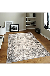 Rovigo Home Dijital Baskı Yıkanabilir Kaymaz Taban Salon Halı RVG1824 100x300 cm