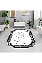 Rovigo Home Dijital Baskı Yıkanabilir Kaymaz Taban Salon Halı RVG1915-SM74 100x300 cm