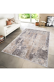 Rovigo Home Dijital Baskı Yıkanabilir Kaymaz Taban Salon Halı RVG1116 100x150 cm