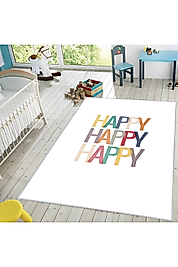 Rovigo Home Dijital Baskı Yıkanabilir Kaymaz Taban Çocuk Halısı RVG4013 100x200
