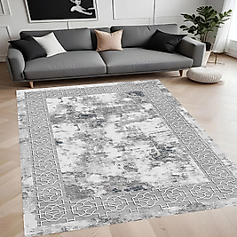 Dijital Baskı Yıkanabilir Kaymaz Taban Salon Halısı Ve Yolluk RVG0970-FNL219 100x150 cm